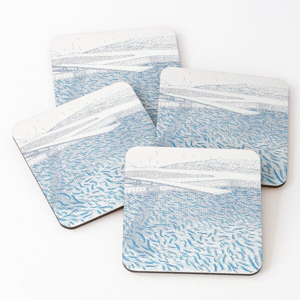 Item preview, Lithograph Water Made Of Lines And Crayon (Pool II-B) by David Hockney designed and sold by FEUVSD.