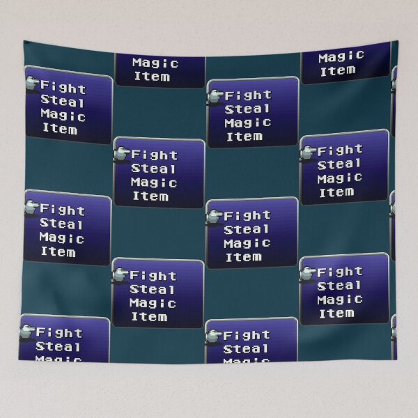 Item preview, Final Fantasy VI 6 VII 7 Menu designed and sold by lakaylaha.