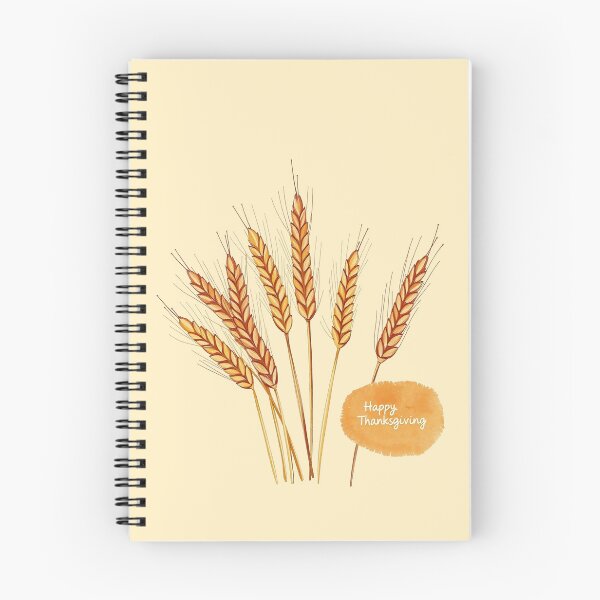 Item preview, Thanksgiving Wheat Illustration Pattern | Warm Pastel Colors designed and sold by UnhingedBird.