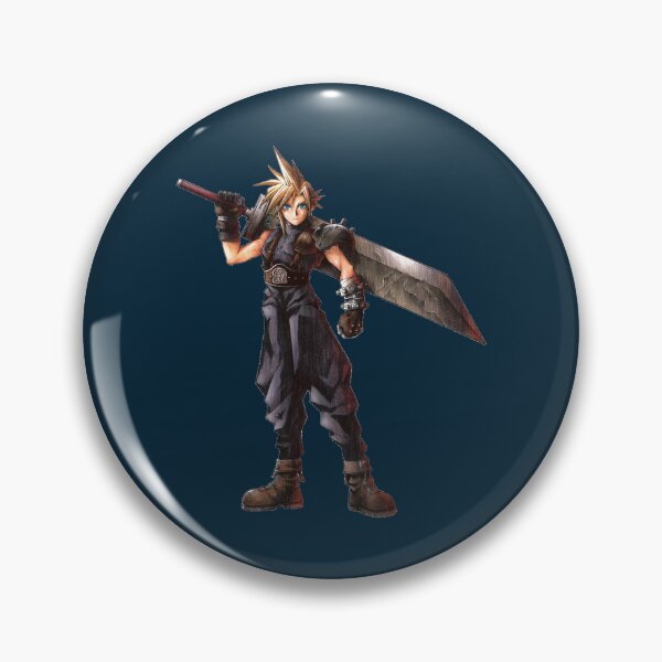 Item preview, Final Fantasy VII - Cloud  designed and sold by lakaylaha.