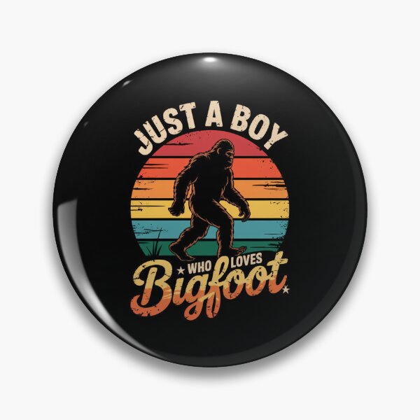 Item preview, Bigfoot Just A Boy Who Loves Sasquatch Funny designed and sold by DoorwayThreads.