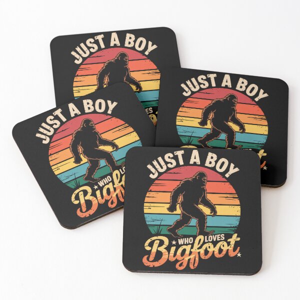 Item preview, Bigfoot Just A Boy Who Loves Sasquatch Funny designed and sold by DoorwayThreads.
