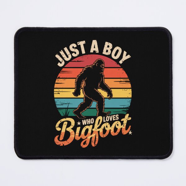 Item preview, Bigfoot Just A Boy Who Loves Sasquatch Funny designed and sold by DoorwayThreads.