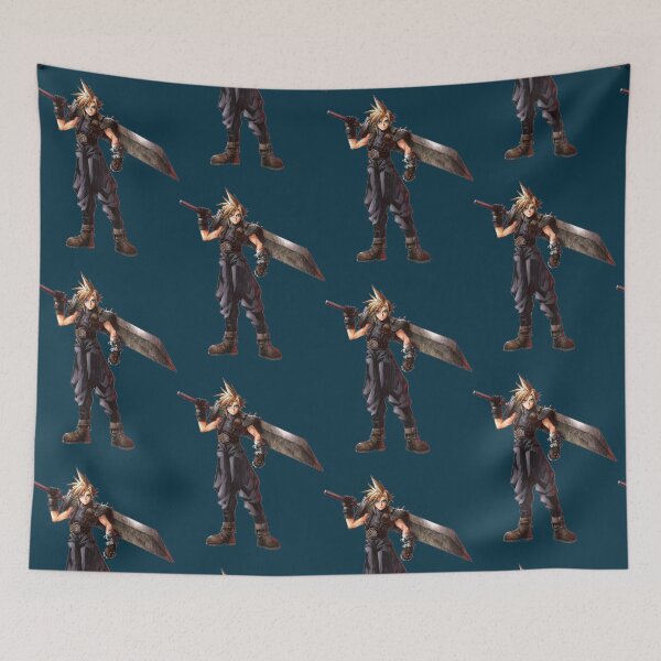 Item preview, Final Fantasy VII - Cloud  designed and sold by lakaylaha.