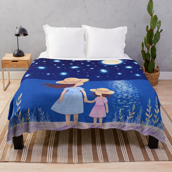 Item preview, Moonlit Stroll by the Sea designed and sold by Whimsical Hug.