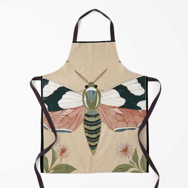 Item preview, Cozy Cottagecore Moth designed and sold by bapupa.