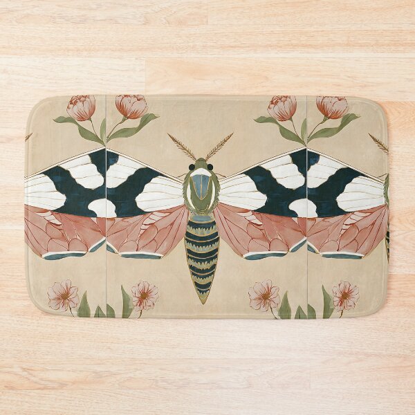 Item preview, Cozy Cottagecore Moth designed and sold by bapupa.
