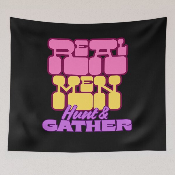Item preview, real men hunt and gather designed and sold by aledfychan.