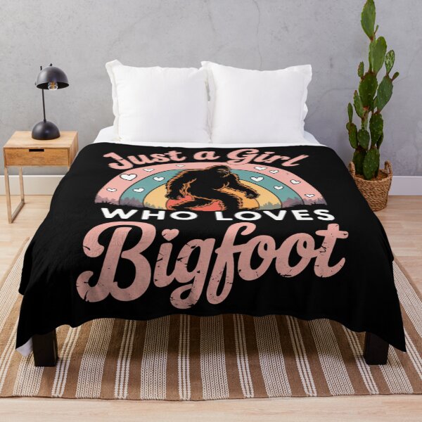 Item preview, Bigfoot Just A Girl Who Loves Sasquatch Funny designed and sold by DoorwayThreads.