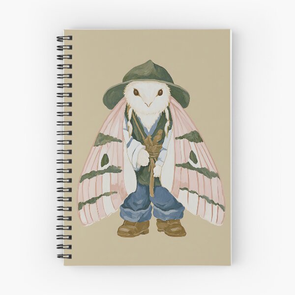 Item preview, Whimsical Cottagecore Moth designed and sold by bapupa.