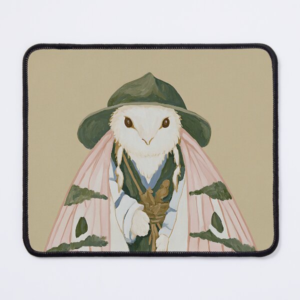 Item preview, Whimsical Cottagecore Moth designed and sold by bapupa.