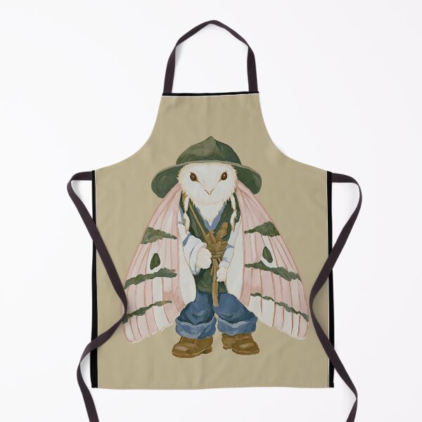 Item preview, Whimsical Cottagecore Moth designed and sold by bapupa.
