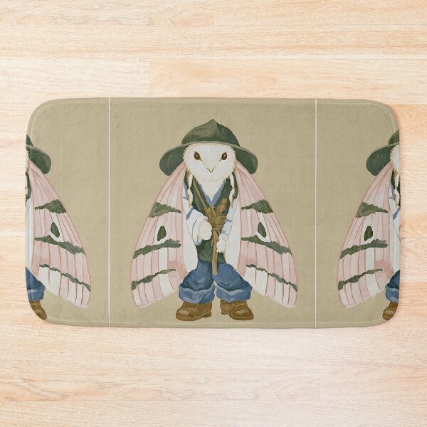 Item preview, Whimsical Cottagecore Moth designed and sold by bapupa.