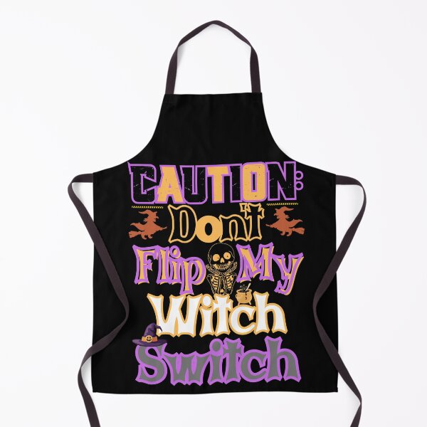 Item preview, Caution Don’t Flip My Witch Switch Halloween Design designed and sold by PeteLawliiet.