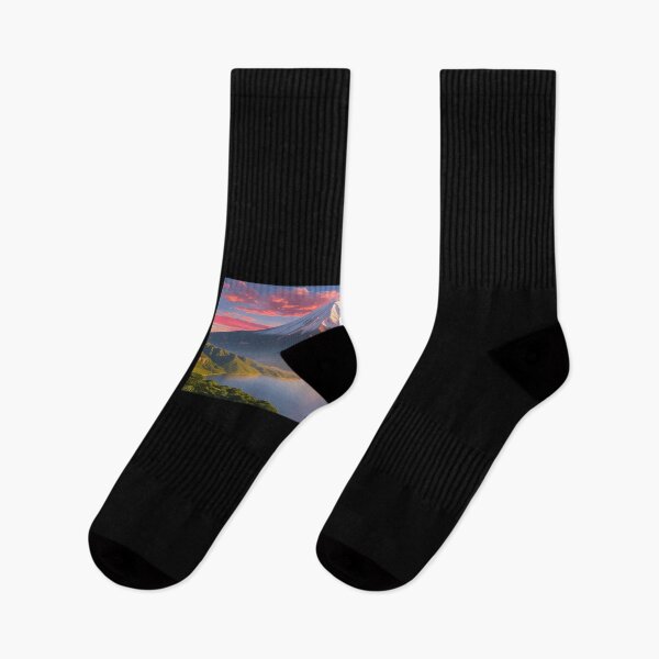 Item preview, Beautiful Sunset Over Mt. Fuji designed and sold by MelanieCarol.