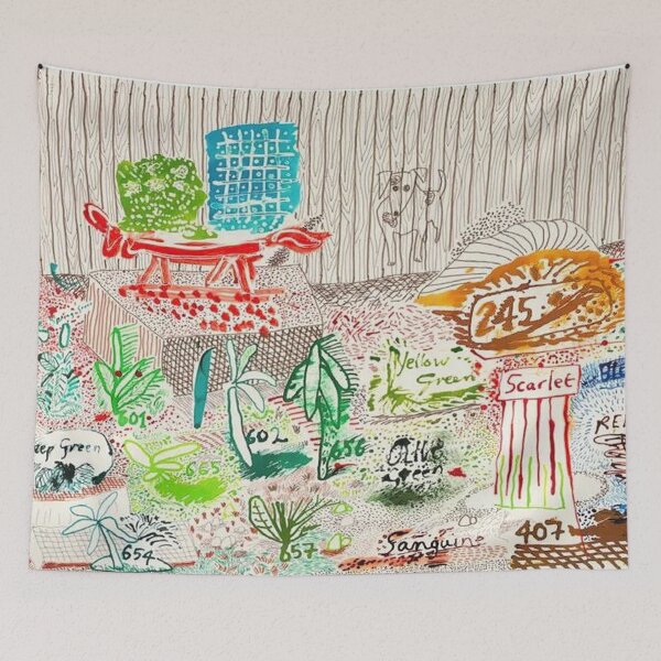 Item preview, Ink Test by David Hockney designed and sold by FEUVSD.