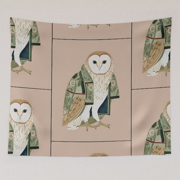 Item preview, The Cozy Cottagecore Owl designed and sold by bapupa.
