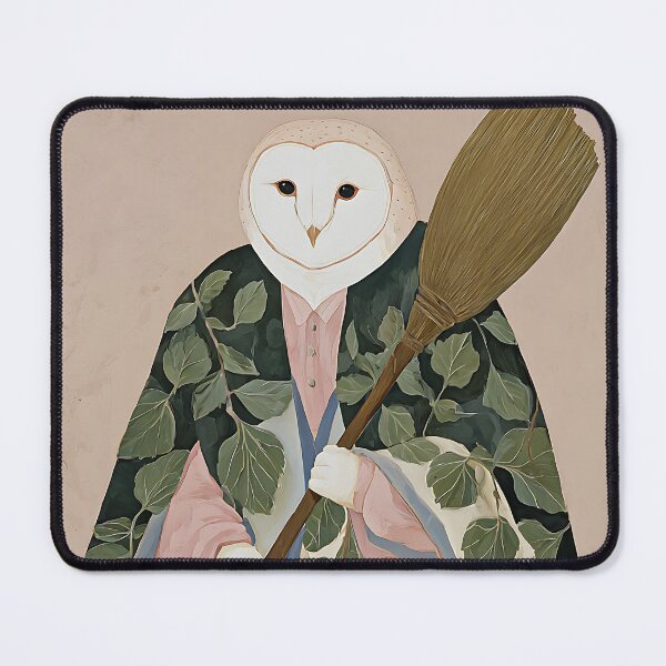 Item preview, The Whimsical Cottagecore Owl designed and sold by bapupa.