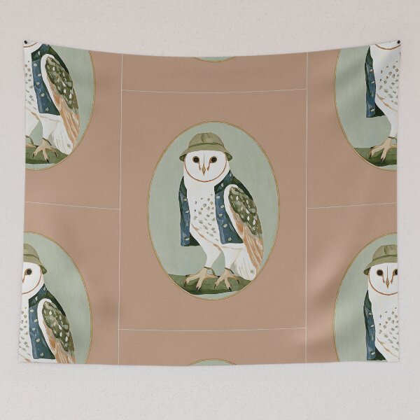 Item preview, The Charming Cottagecore Owl designed and sold by bapupa.