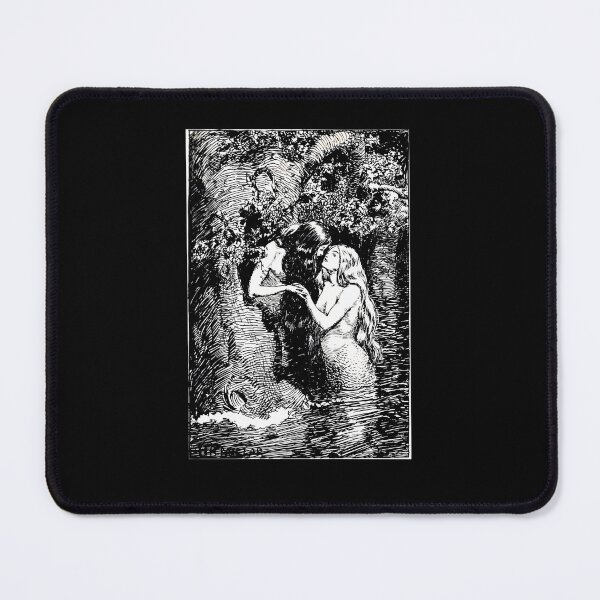 Item preview, The Nymph And The Dryad  Lesbian Art  	 designed and sold by bdclnjzpbh9.