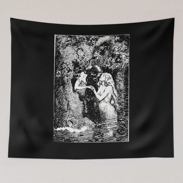 Item preview, The Nymph And The Dryad  Lesbian Art  	 designed and sold by bdclnjzpbh9.