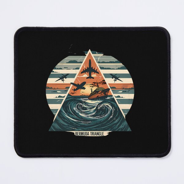 Item preview, Bermuda Triangle Mystery Retro Design designed and sold by MelanieCarol.