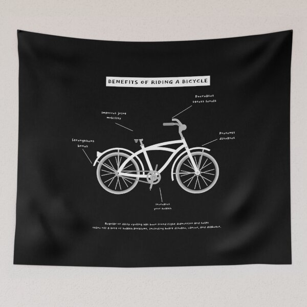 Item preview, Benefit Of Riding Bicycle  Humor   Bike Lover designed and sold by MelanieCarol.