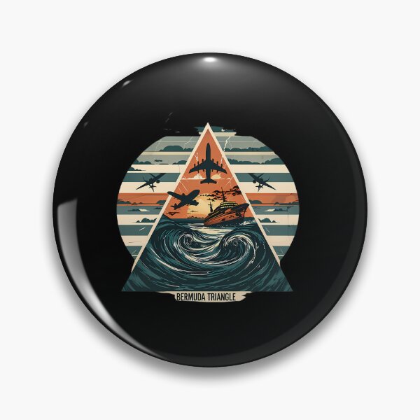Item preview, Bermuda Triangle Mystery Retro Design designed and sold by MelanieCarol.
