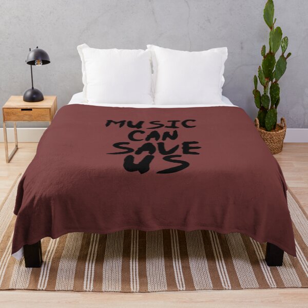 Item preview, 3569-Only-Music-Can-Save-Us-Slim-Fit-T-Shirt designed and sold by 1Liam7.