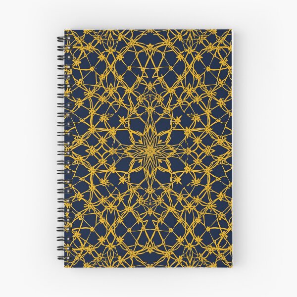 Item preview, Indigo Gold Girih Interlace 1 designed and sold by Tom-Johnson.