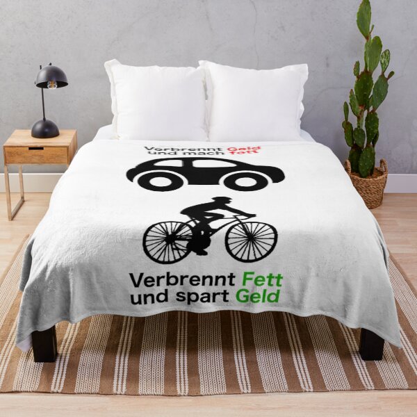 Item preview, Bicyclist - Driving Burns Money And Gets Fat - Biking Burns Fat And Saves Money designed and sold by MelanieCarol.
