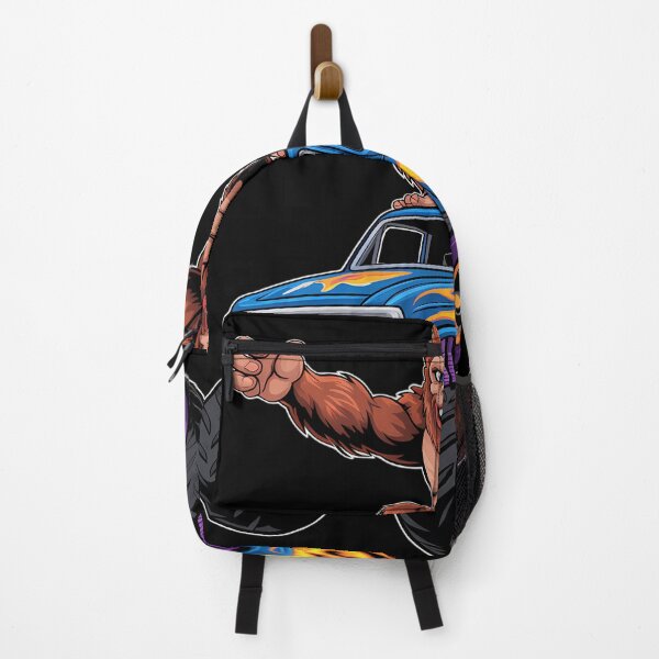 Item preview, Bigfoot Riding Monster Truck Funny Sasquatch designed and sold by DoorwayThreads.