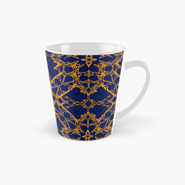 Item preview, Indigo Gold Girih Interlace 3 designed and sold by Tom-Johnson.