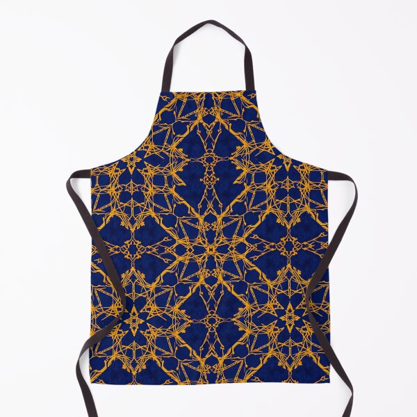 Item preview, Indigo Gold Girih Interlace 3 designed and sold by Tom-Johnson.