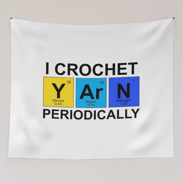 Item preview, I Crochet Periodically - Funny Crocheter  	 designed and sold by ncyvyspoj42.