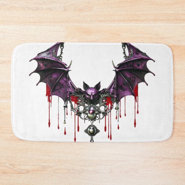 Item preview, Bat collar – Gothic statement necklace for Halloween designed and sold by Antik by Schulz.