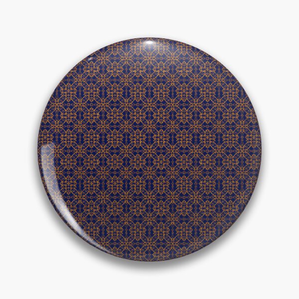 Item preview, Indigo Gold Girih Interlace 4 designed and sold by Tom-Johnson.