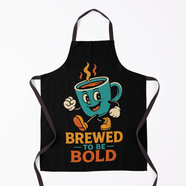 Item preview, Brewed To Be Bold Coffee Funny Design designed and sold by LuminOrb.