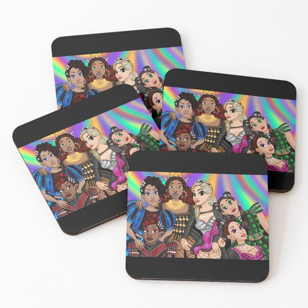 Item preview,  Six The Musical Broadway Cast designed and sold by AnaQuints.