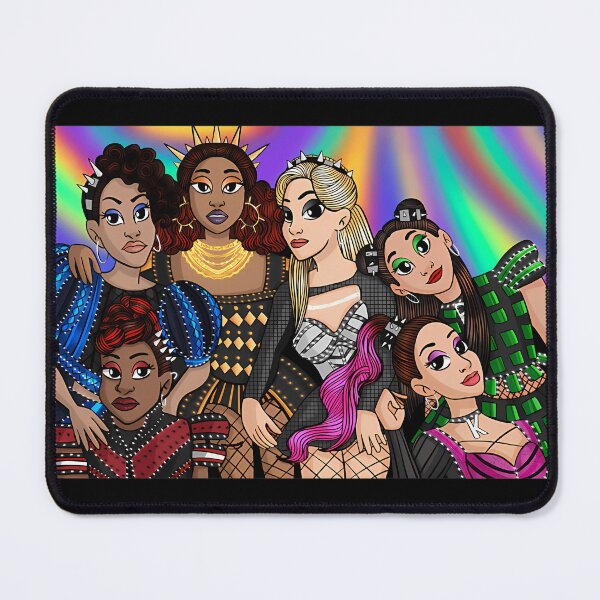 Item preview, Six The Musical Broadway Cast designed and sold by AnaQuints.