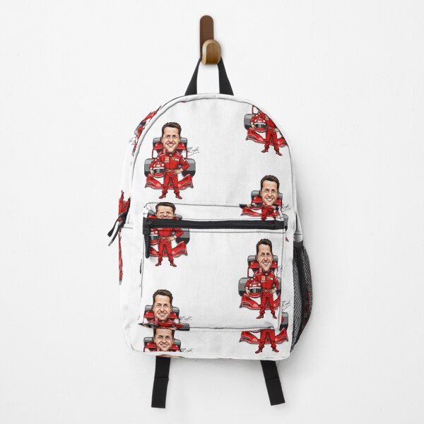 Item preview, Funny caricature of Michael Schumacher with a racing car designed and sold by vectorlove.