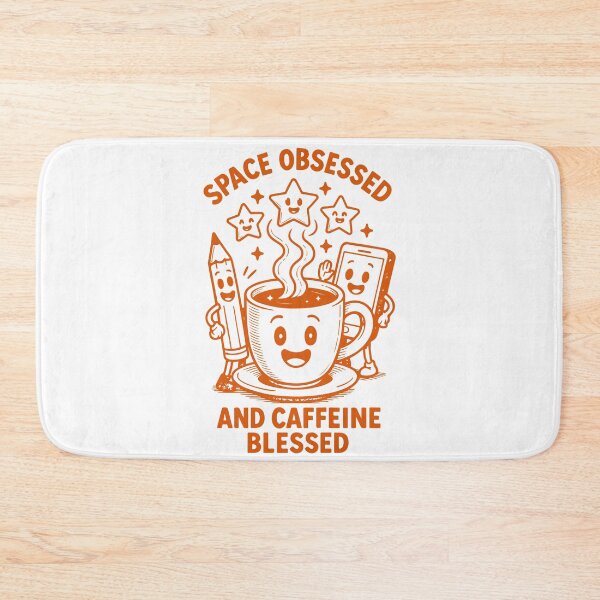 Item preview, Space Astronomy Funny Space Obsessed And Caffeine designed and sold by LuminOrb.