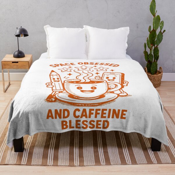 Item preview, Space Astronomy Funny Space Obsessed And Caffeine designed and sold by LuminOrb.