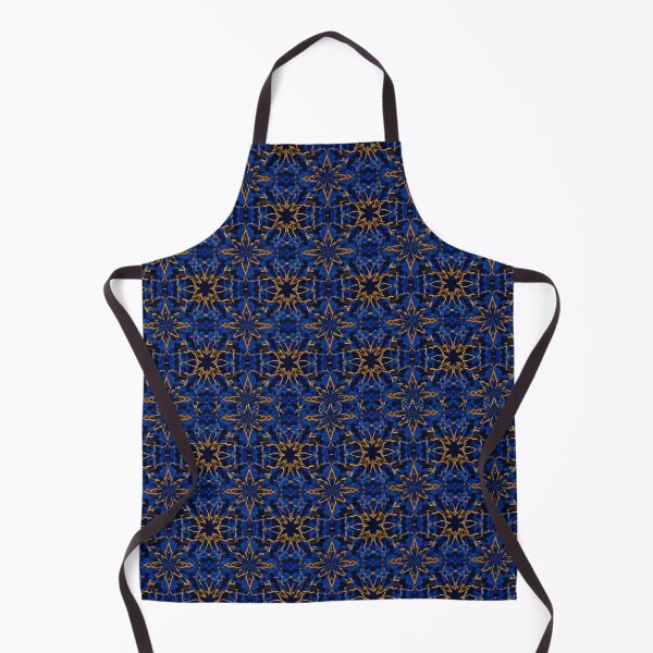 Item preview, Indigo Gold Girih Interlace 5 designed and sold by Tom-Johnson.