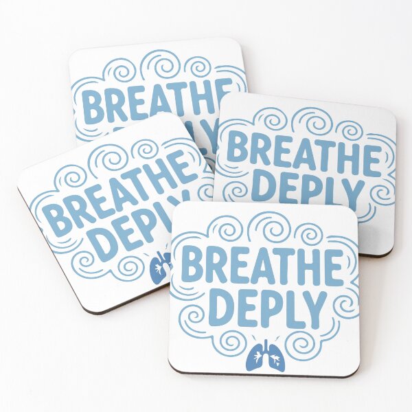 Item preview, Breathe Deeply Mindful Breathing Swirls designed and sold by cooljude.