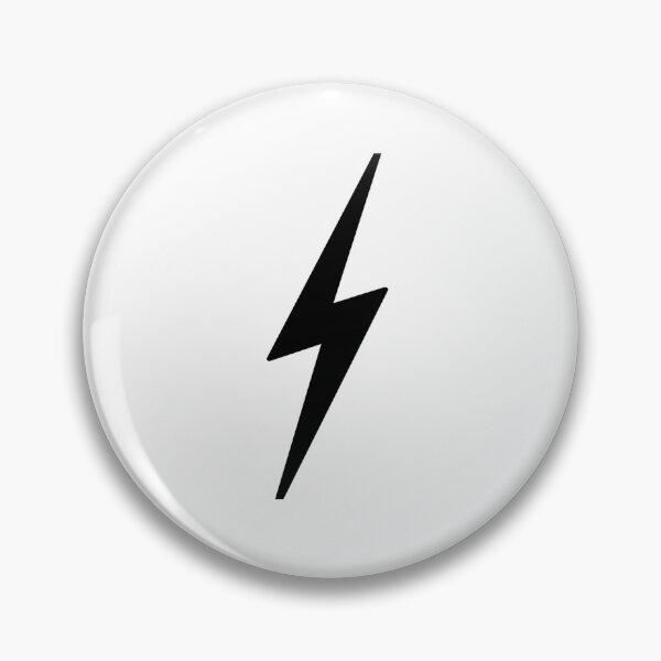 Item preview, Black Lightning Bolt designed and sold by MelanieCarol.