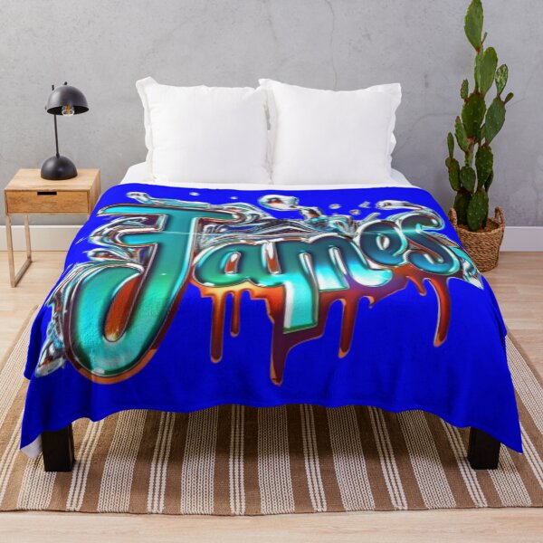 Item preview, James 3D Graffiti Style Name Art designed and sold by AlexLineArt.