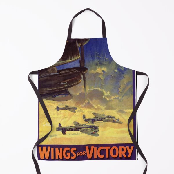 Item preview, WWII British Propaganda Poster | Wings for Victory Art | RAF Bombers | Military Aircraft | Vintage War Art | Home Decor & More designed and sold by artofuniverse.
