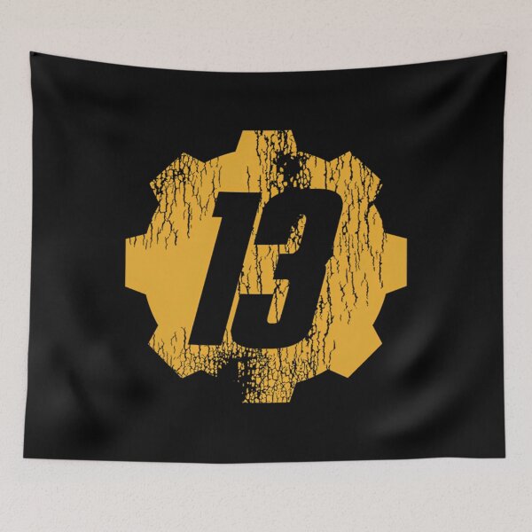 Item preview,  Worn Vault 13 Door Logo designed and sold by ELIJJILL.