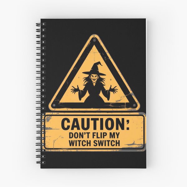 Item preview, Don’t Flip My Witch Switch - Halloween Warning Sign designed and sold by PeteLawliiet.